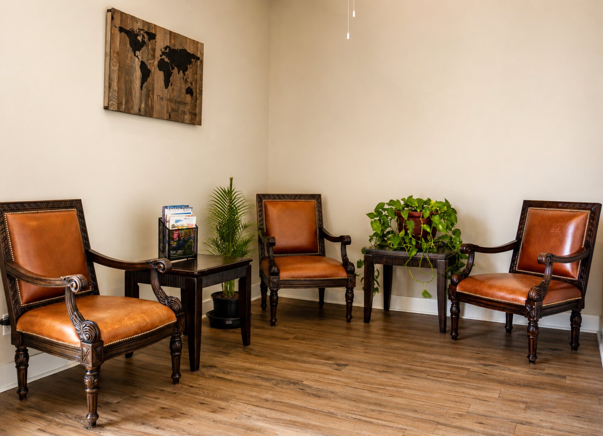 Guest lounge with seating and games at Rivercity RV Park